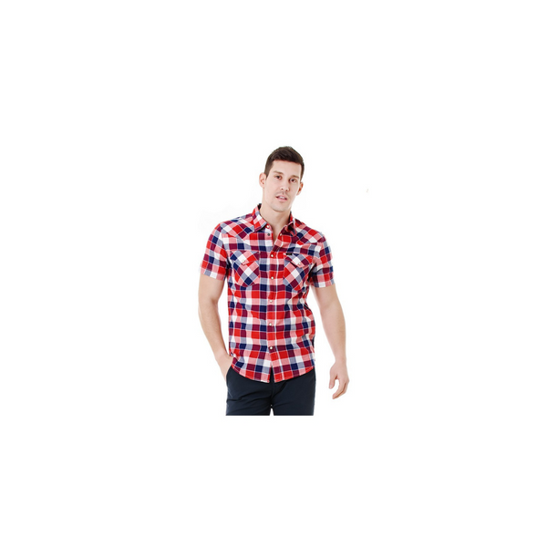 Lee Western Bright Red Shirt
