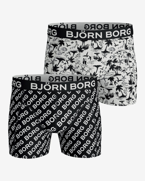 2 pk Bjørn Borg Logo Boxer Shorts