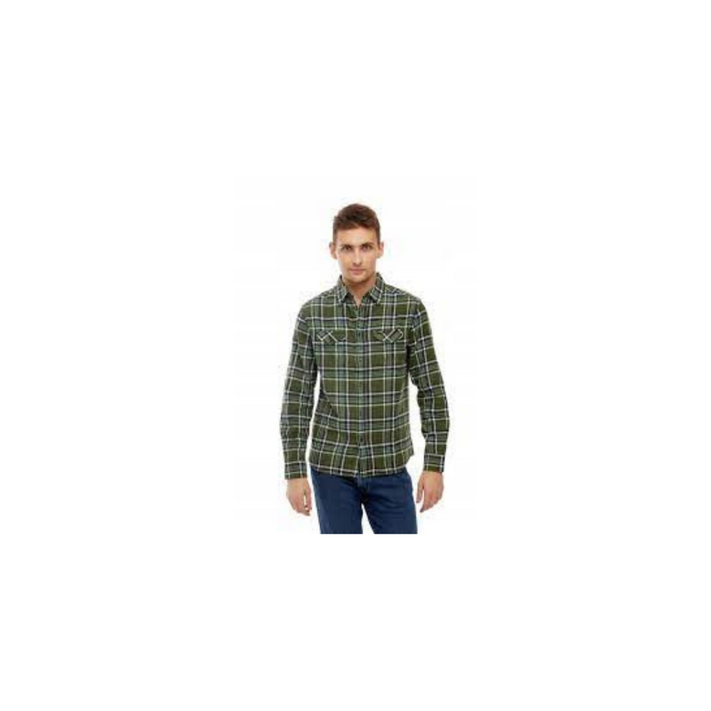 Wrangler LS 2PKT Flap Shirt